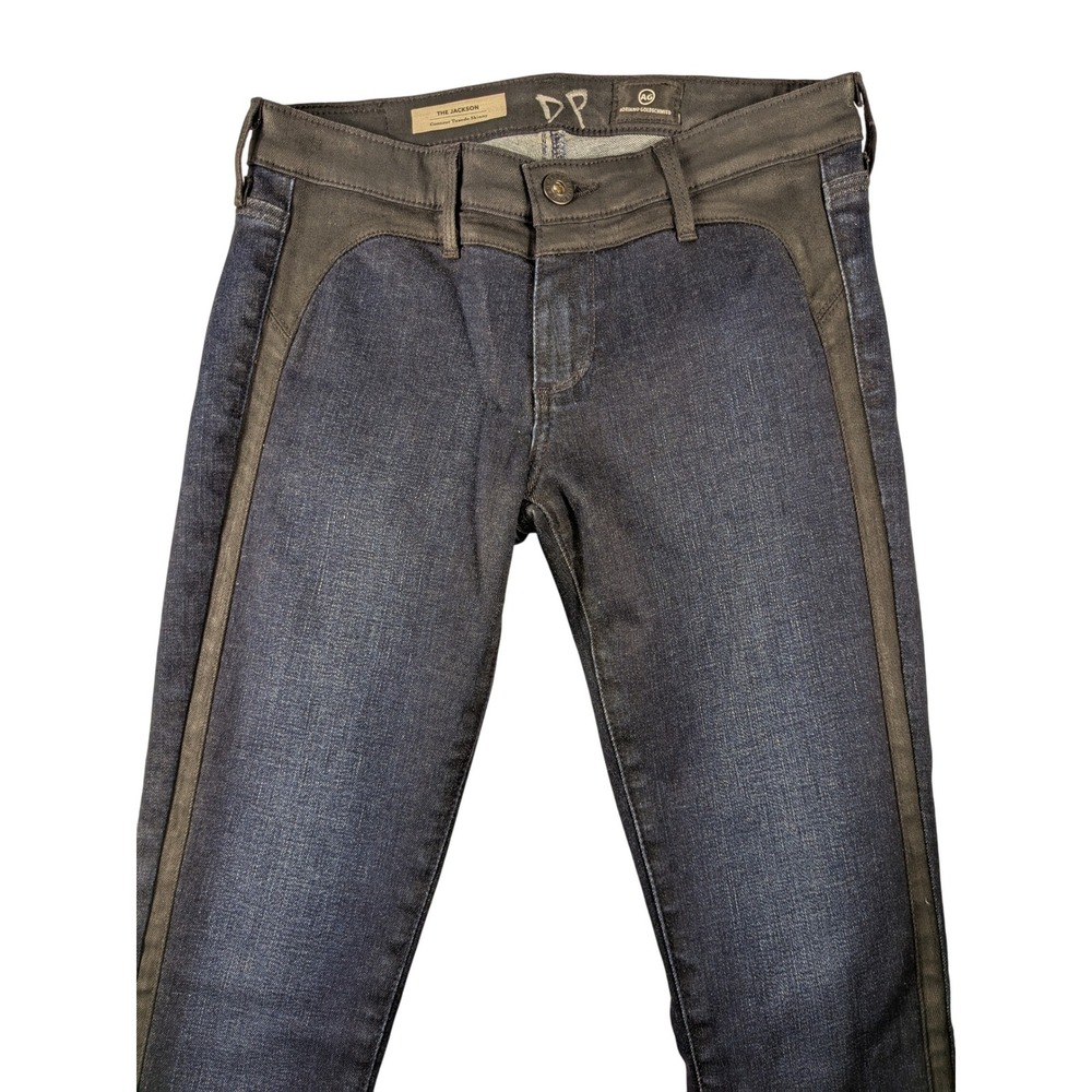 NWOT AG Adriano Goldschmied The Jackson‎ Contour Tuxedo Skinny Jeans 26x30 Dark